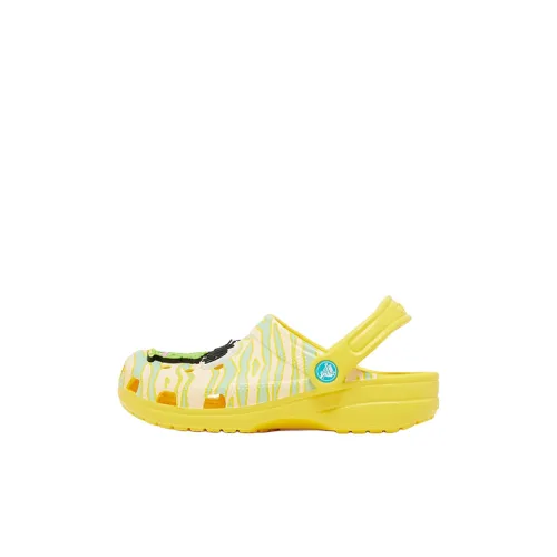 Детский Ron English x Crocs Classic Clog KIDS Sabo Желтый