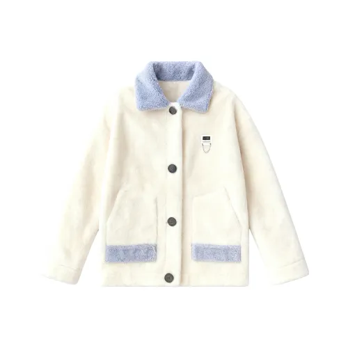 NEAR HERE Бархат Feel Пальто Унисекс