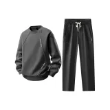 Набор (Темно-серый топ + Черный низ)