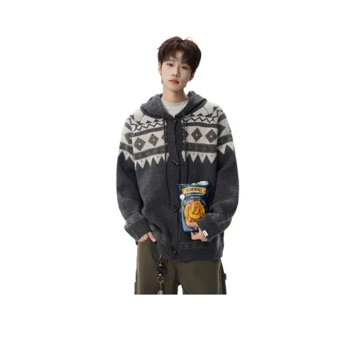 AOPAISHARK Серый Унисекс Трикотаж