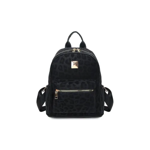 CAREELL ПУ (полиуретан) Рюкзак Стандартный Женский Черный Кофейный Коричневый