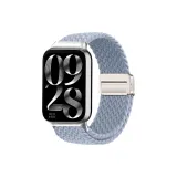 Туманный синий, трикотажные ткани Loop, магнитный ремень