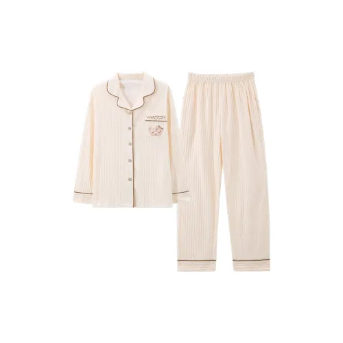MADALLO Абрикос Женские Пижамные Комплекты