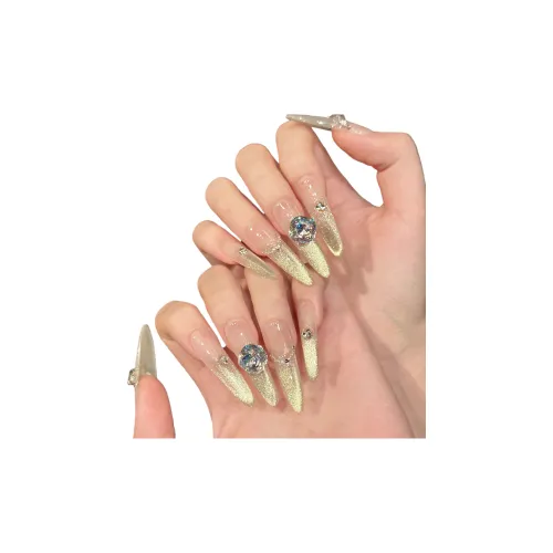 SHAQINUO Роскошь Принцесса Весенний Летний Стиль Майярд Сверкающий Градиентный Ромб Ручной Nail Art 35 мм