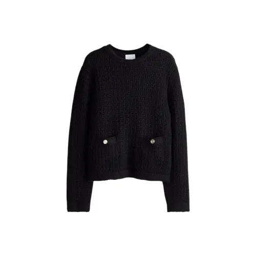 H M Черный Женский Трикотаж