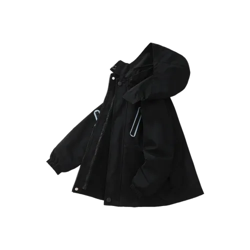 SUPEREDGE Темно-черная ветровка для детей