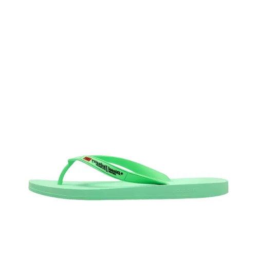 DIESEL Шлепанцы Женские Зеленые