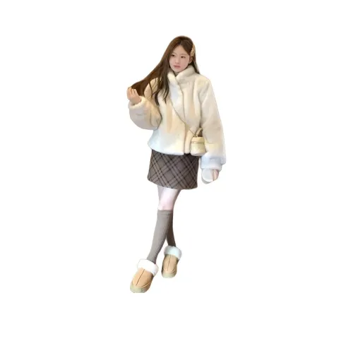 Little LU Studios Вельвет Feel Пальто Женское