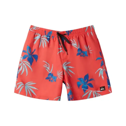 Quiksilver Red Men's Casual Shorts Quiksilver Красные Мужские Повседневные Шорты