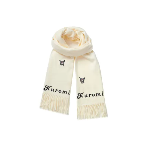 Sanrio Kulomi Полиэстер Трикотаж Шарфы Женские