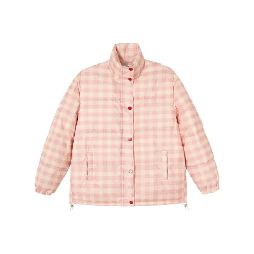 GUOZHEN Розовый Женский пуховик