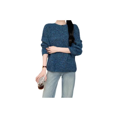 VENICEW Синий с V Бренд Наклейка Женские Трикотаж