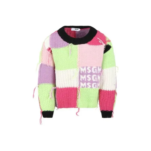 MSGM Многоцветные Детские Свитера