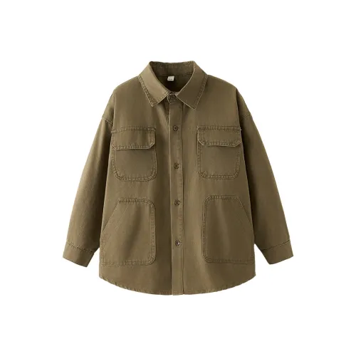 Maycaur Желтый Коричневый Kids Повседневные Рубашки