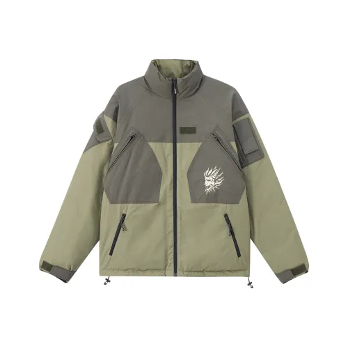 ONIARAI Зеленый Мужской Пуховик