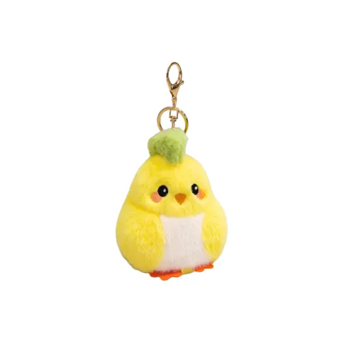 OU DI PIG Cute Cartoon Little Chick Charm Plush Pendant 13cm Body Length OU DI PIG Cute Cartoon Little Chick Украшение Плюшевый Подвеска 13 см Длина Тела