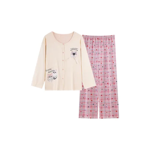 MADALLO Абрикос Женские Пижамные Комплекты