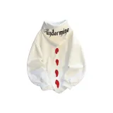 White Thin Sweatshirt  
Белый тонкий свитшот