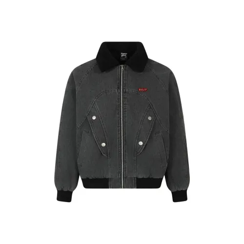 HOKLV Черный С подарками Съемная застежка-булавка Унисекс Куртки