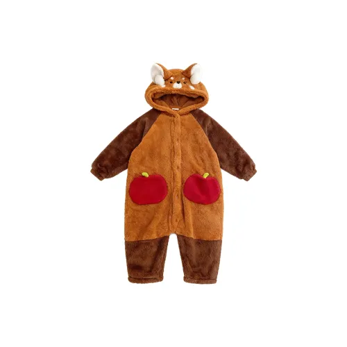 QIAOYUN Коричневый Домашние Комбинезоны для Женщин