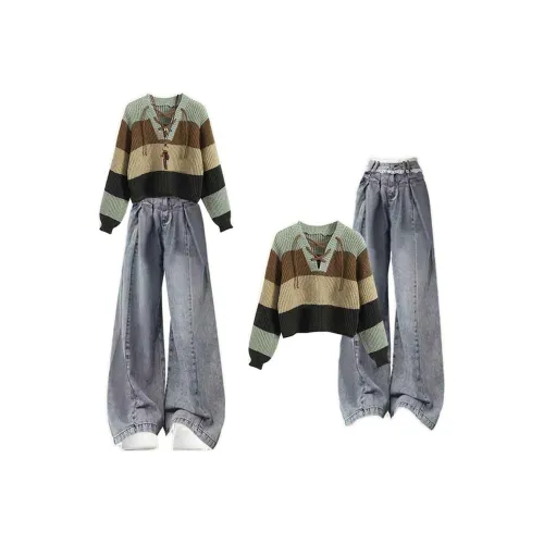 BQERTY Женские Повседневные Костюмы