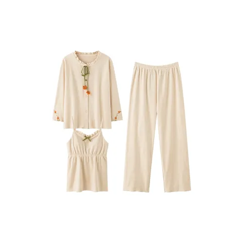 ЮЙЧЖАОЛИНЬ Pajama Комплект Осенний и Зимний Женский