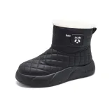 Черный с флисовой подкладкой