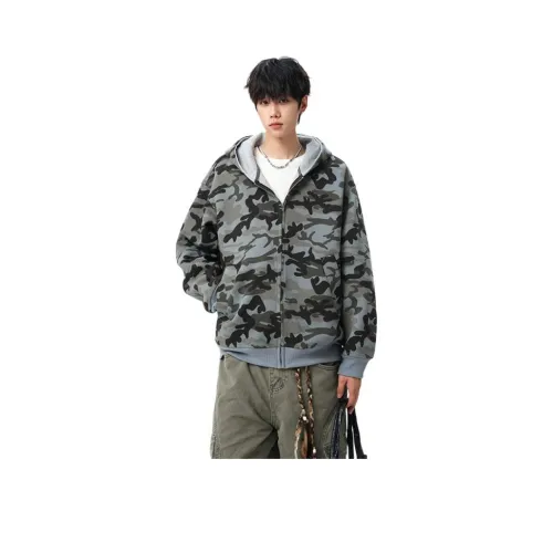 TUOFEI Marine Camouflage Unisex Jackets TUOFEI Морской Камуфляж Унисекс Куртки