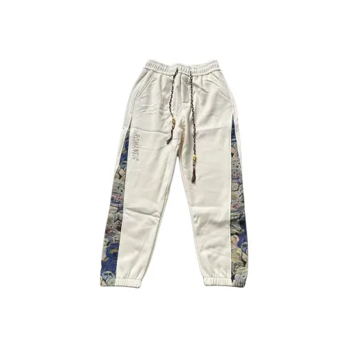 FRLMK Бежевые Унисекс Повседневные Штаны