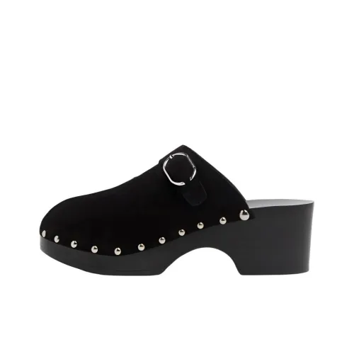 Paco Rabanne Домашние тапочки Женские Черный