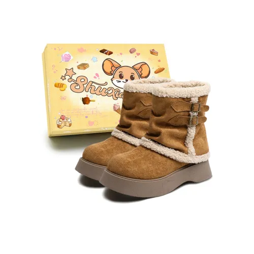 SHUXIAOBEI Носки Crew Сноубутсы Женские