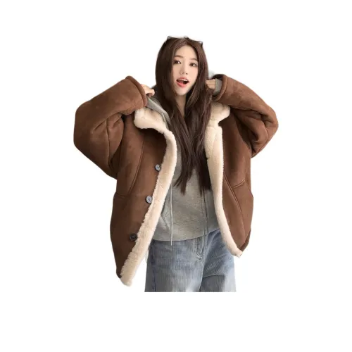 MUCCHIC Кофе Женские пуховики