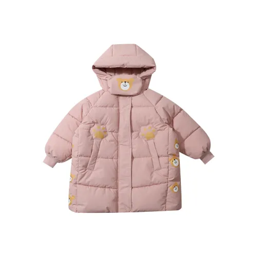 SHIBU Komi Кола Cartoon Bear Пуховая куртка Розовый Дошкольные Утеплённые куртки