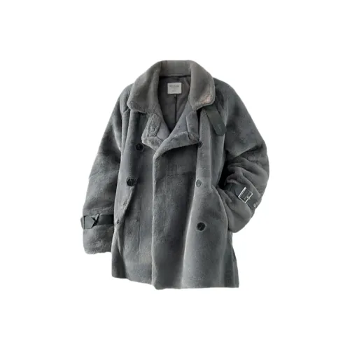 BANKONGSHAN Вельвет Feel Пальто Унисекс