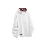 Белый, серый, фотиния, утолщенный, с флисовой подкладкой, стиль логотипа