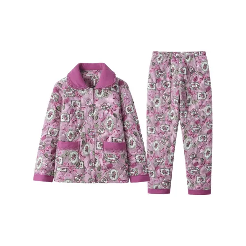 DUOQIAOMEI G6035 Женские Комплект Женские Пижамные комплекты