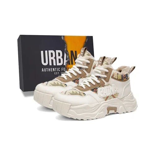 URBAN AUTHENTIC Высота Увеличивающие Износостойкие Противоскользящие Высокие Кеды Мужские