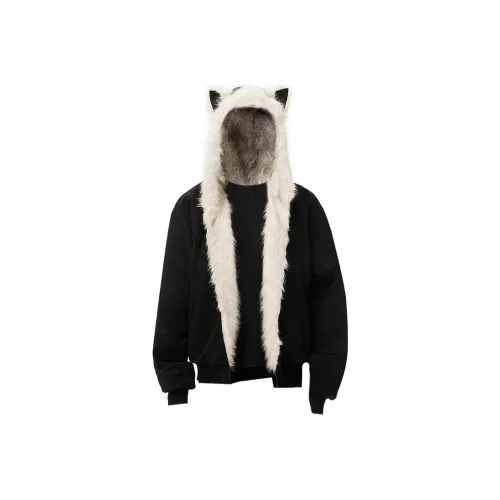 MOONCORE Черный Унисекс Пуховики