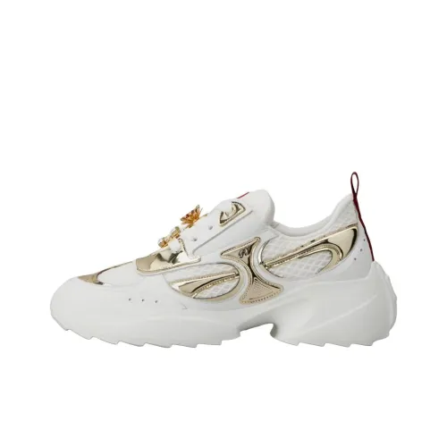 Roger Vivier VIV' Мотор Низкий Топ Повседневная Обувь Женская Белая