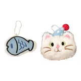 [Белый Котенок+Рыбка]2-Пачка Парный Набор