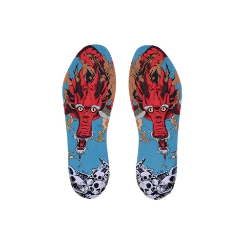 GOLUCK Полимер And Вискоза Стельки Унисекс Злой Дракон Каньон