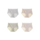 Серебристо-серый + Кремовая кожа + Хрустящий зеленый + Экрю