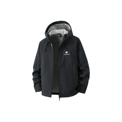 HOTSUIT City Outdoor Мягкий Shell Пальто Унисекс Флисовый Подкладка Двухкомпонентный Комплект Повседневный Топ