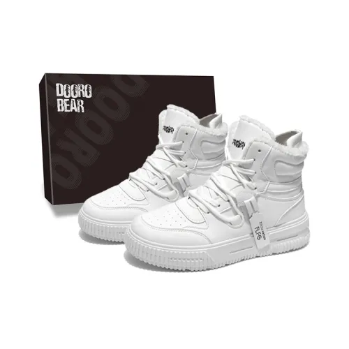 Budding Bear Покрытие Длина тела Увеличенный противоскользящий MID Топ Скейтборд Кроссовки Унисекс