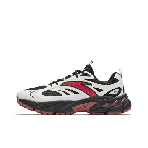 Anta Универсальная Повседневная Обувь Мужская Айвори Белый Основной Черный Пыльно-Красный