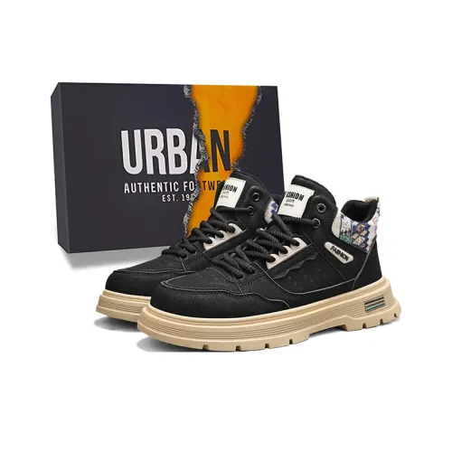 URBAN AUTHENTIC 7,5 см Мартин Ботинок Средний Каблук Мужской