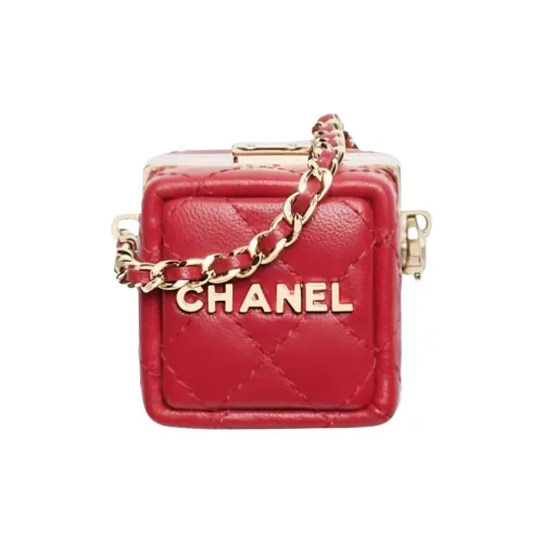 CHANEL CHARMS Сумка Аксессуар Мини Женский Красный