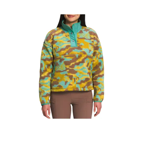 The North Face Cragmont Wasabi DAZZLE CAMO Свитшот Женские