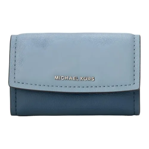 MICHAEL KORS Кожа Key Pouch Стандартный Женский Синий