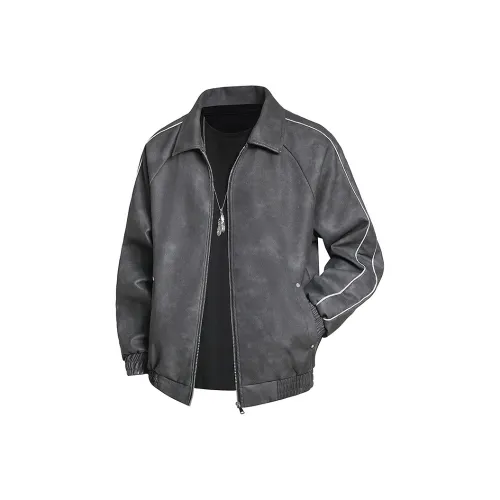 Zomuros Унисекс Кожаные Куртки